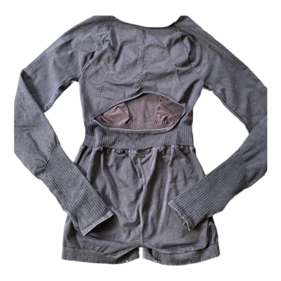 NEW Free People Good Karma Long Sleeve Runsie/l Jumpsuit - Picture 7 of 9